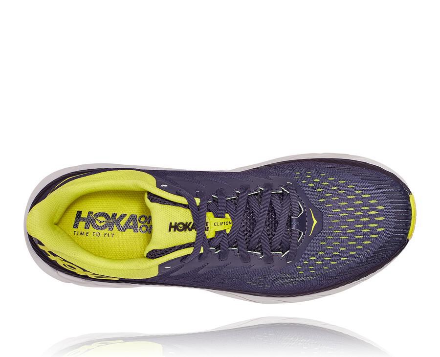 Hoka One One Tenisky Panske Námornícka Modrá - Clifton 7 - 37620-VTYO